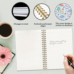 Creative Dinosaur Notebook for Friends, Office Stationery, School Supplies