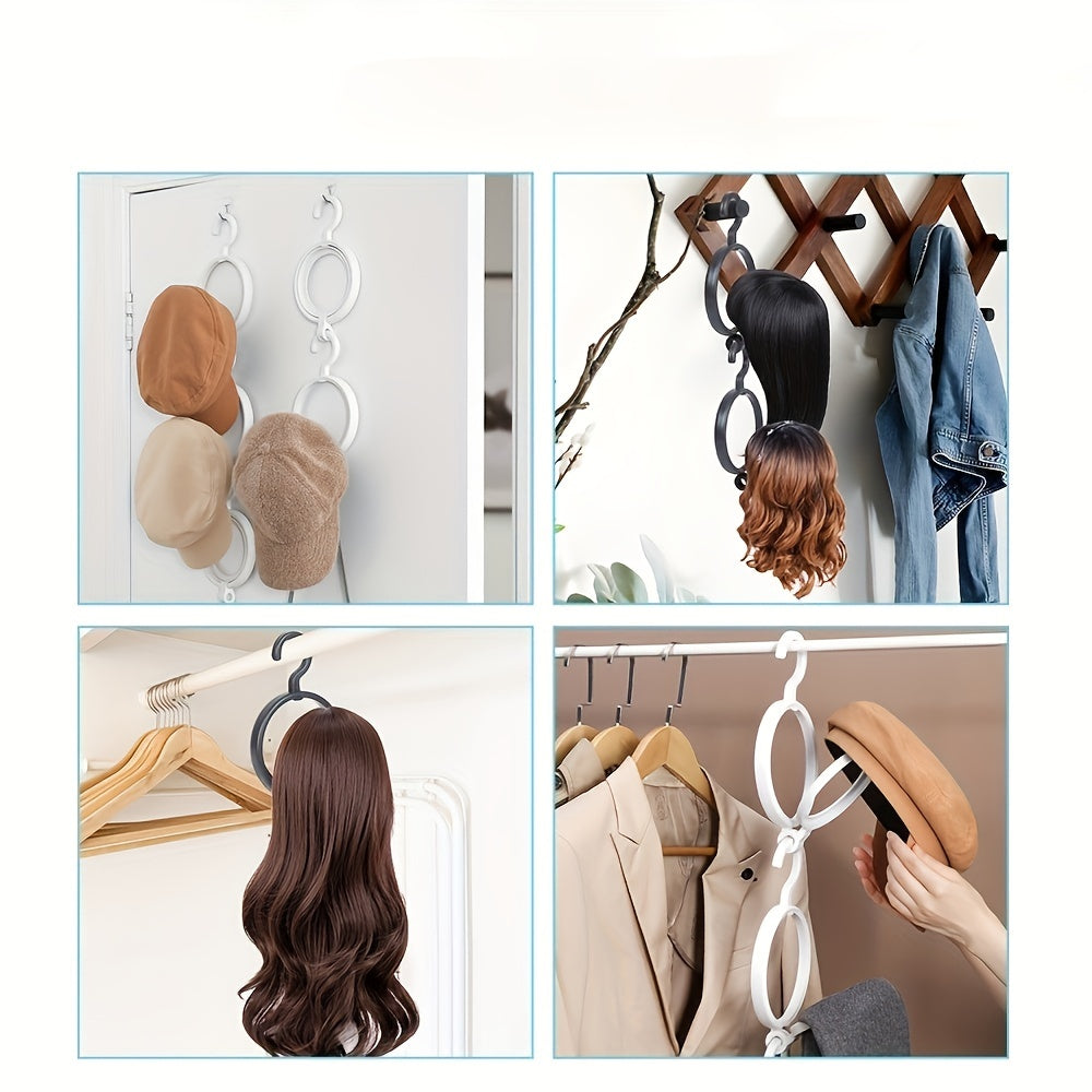 Portable Wig and Hat Storage Rack Display Stand