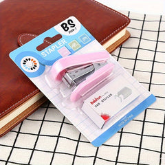 Cartoon Style Mini Stapler Set for Office