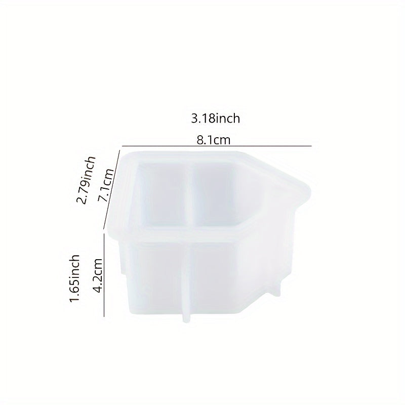 House Resin Molds for Epoxy Resin Photo Flowers