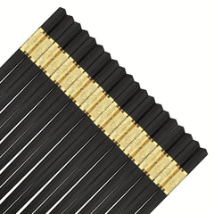 10 Pairs Non Slip Fiberglass Chopsticks Reusable Dishwasher Safe Easy To Clean