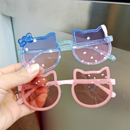 Cat Shaped Sunglasses UV Protection for Kids