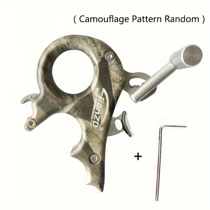 Camouflage Bow Release 3 finger for Compound Bow