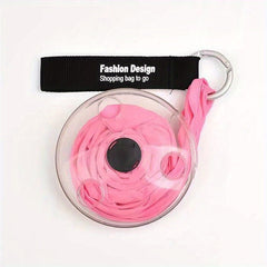 1pc Folding Shopping Bag Disc Travel Storage Bag