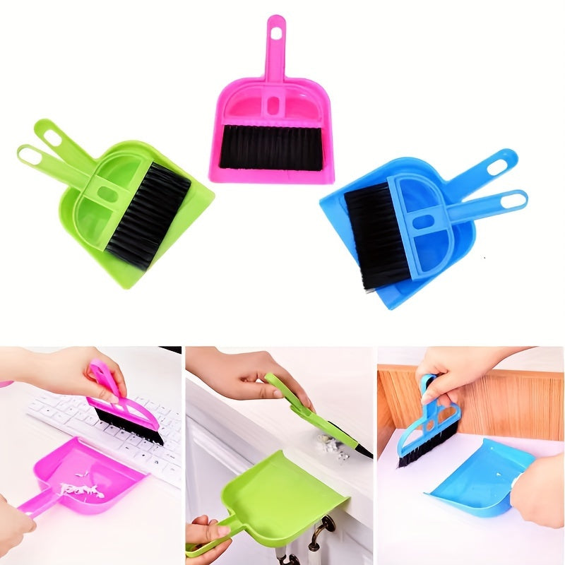 Mini Desktop Cleaning Brush Set Keyboard Brush Desktop Sweep Broom