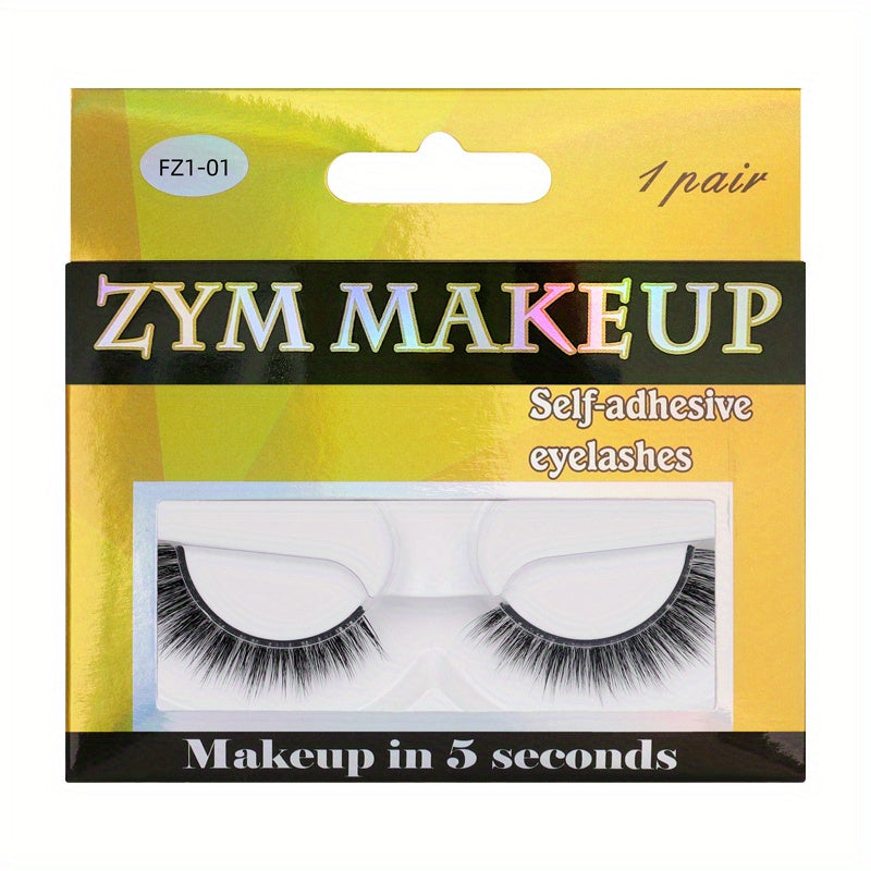 Self-adhesive False Eyelashes Natural Thick Cross Soft Eyelashes
