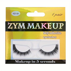 Self-adhesive False Eyelashes Natural Thick Cross Soft Eyelashes