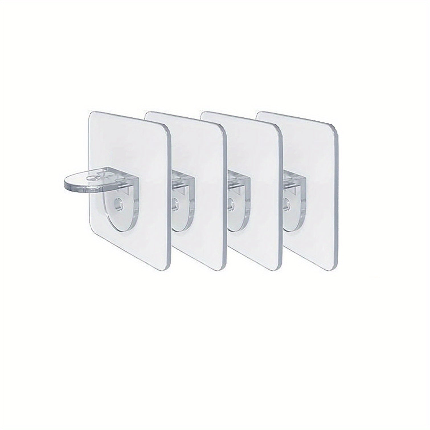 10pcs Partition Holder Shelves Clips for Kitchen Cabinet