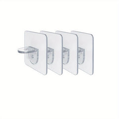 10pcs Partition Holder Shelves Clips for Kitchen Cabinet