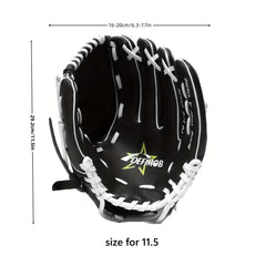 Beginner Baseball Glove with Balls Softball Gloves Training Equipment