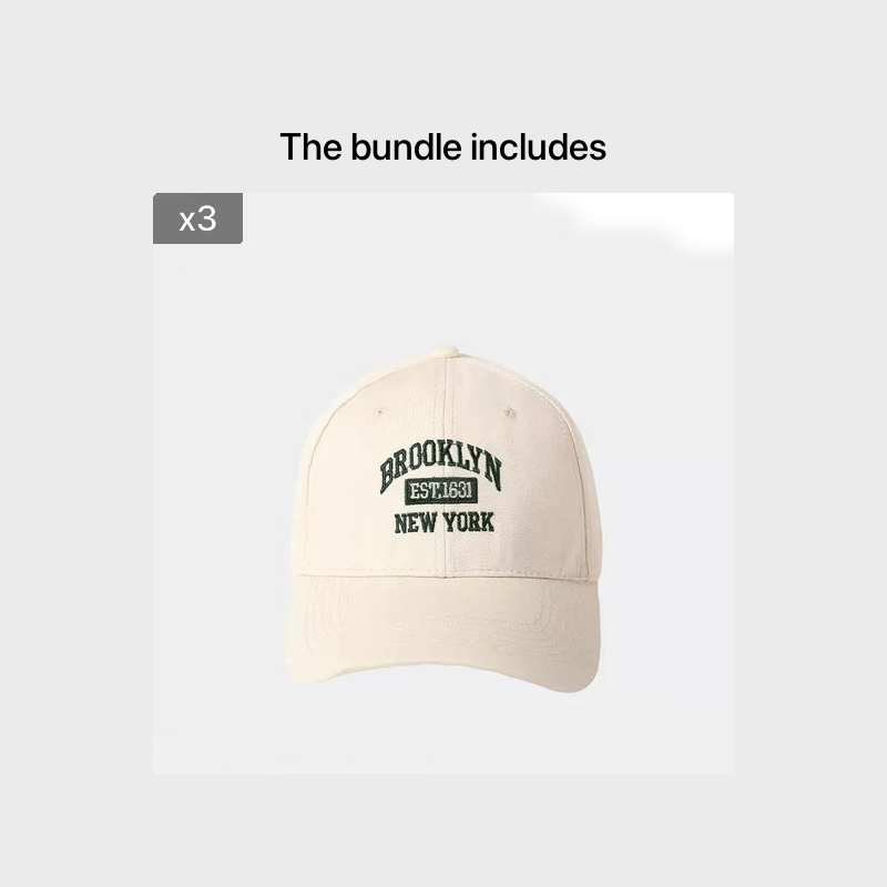 Wide Brim Men's Baseball Cap Sun Protection Duckbill Hat