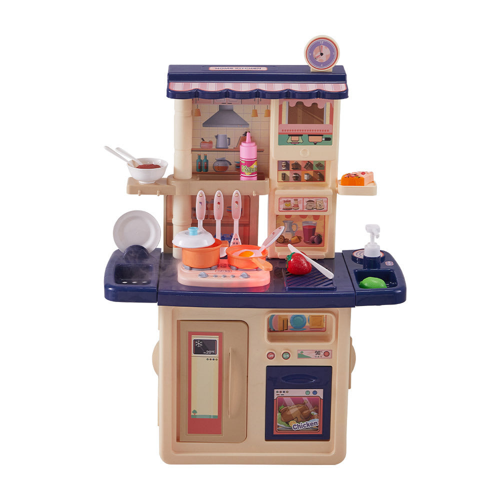 Interactive Kitchen Playset with Stove and Utensils - Realistic Design