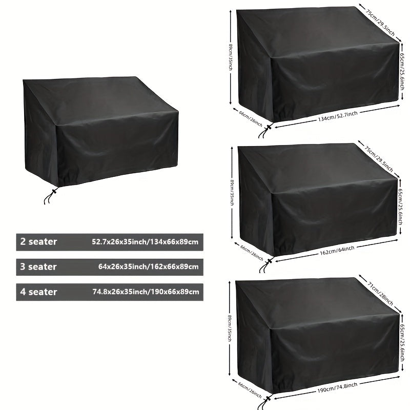 Waterproof UV Resistant Garden Chair Cover 210D Oxford Fabric for Stacking Chair