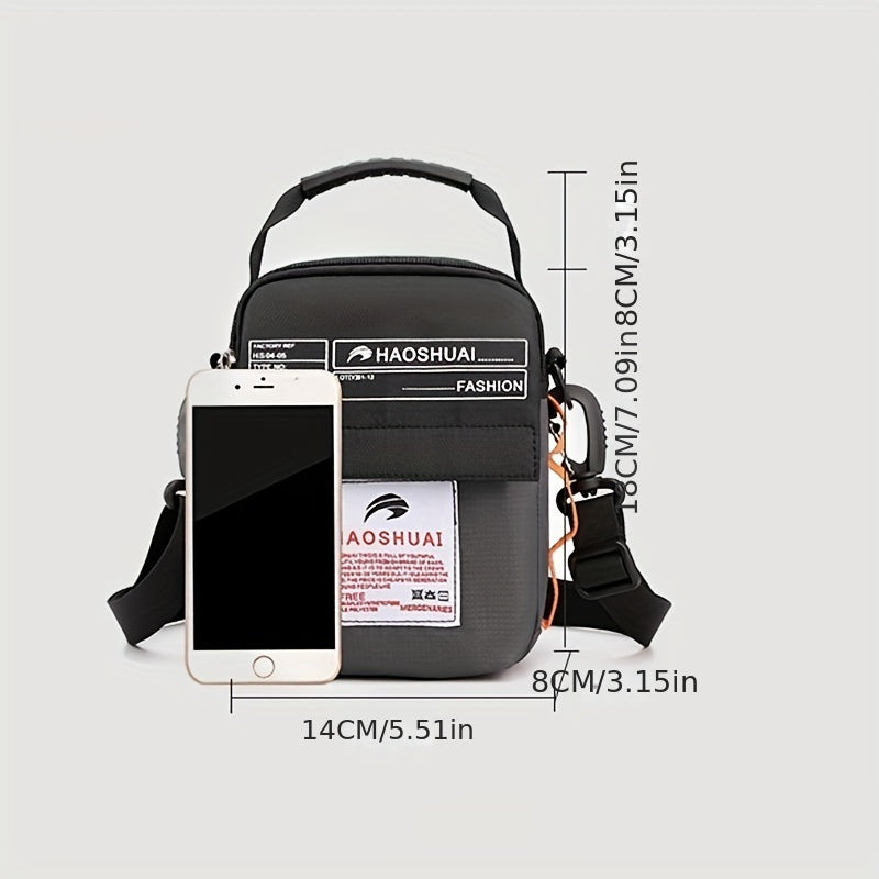 Men's Outdoor Cycling Shoulder Bag Waterproof Sports Crossbody Bag