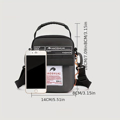 Men's Outdoor Cycling Shoulder Bag Waterproof Sports Crossbody Bag