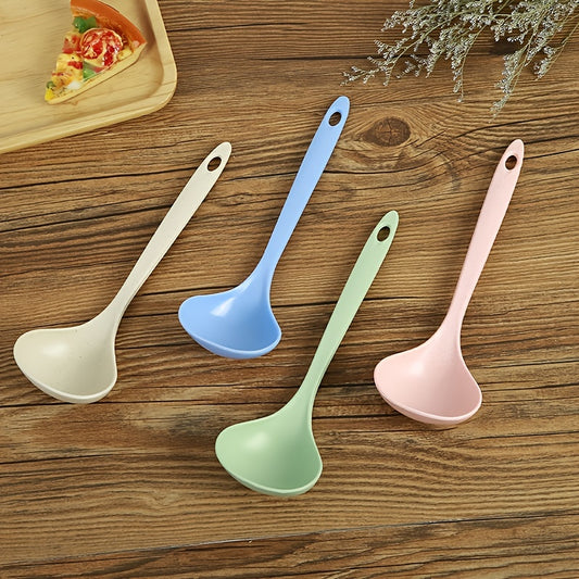 Long Handle Soup Spoon With Filter Strainer Colander Kitchen Tool