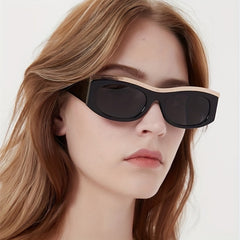 Y2K Monobrow Sunglasses UV400 for Beach Party Club