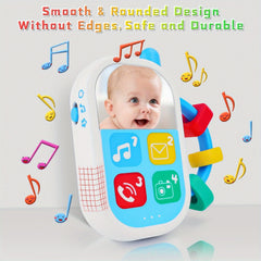 Kids Musical Rattle Car Key Piano Toy