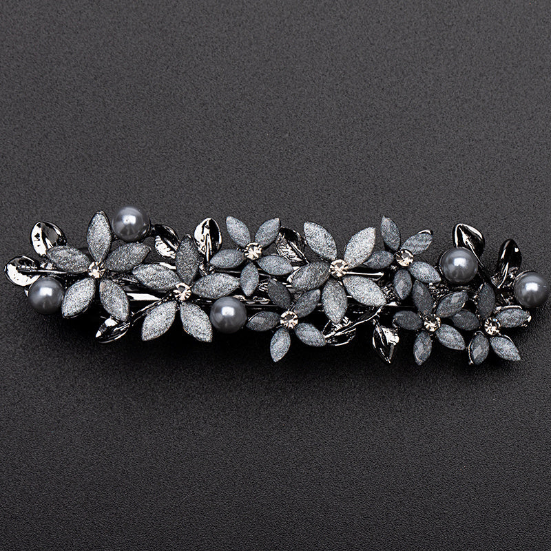 Diamond Clover Spring Hair Clips Hairpin For Women Girls