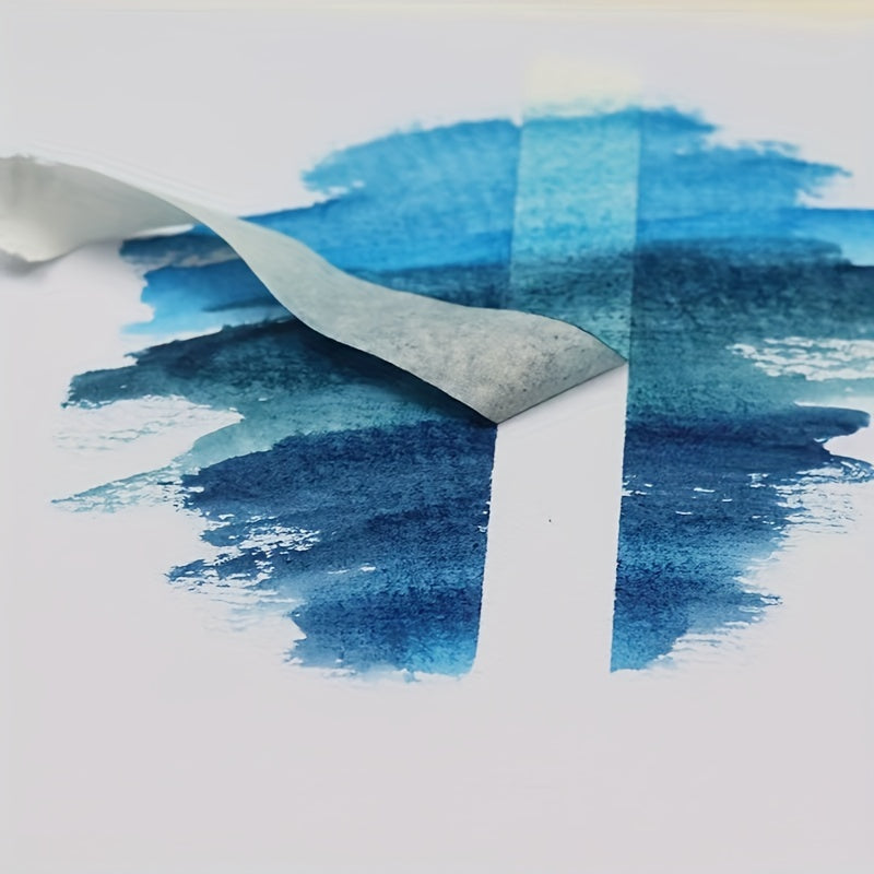 Decorated Spray Paint Masking Seam Hand Torn Separation Paper Tape