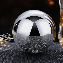 Stainless Steel Ice Wine Stone for Chilled Wine