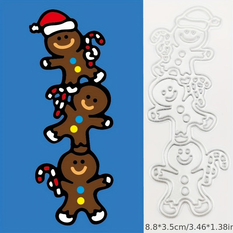1pc Christmas Snowman Metal Cutting Die Stencils for DIY Scrapbook Card Making