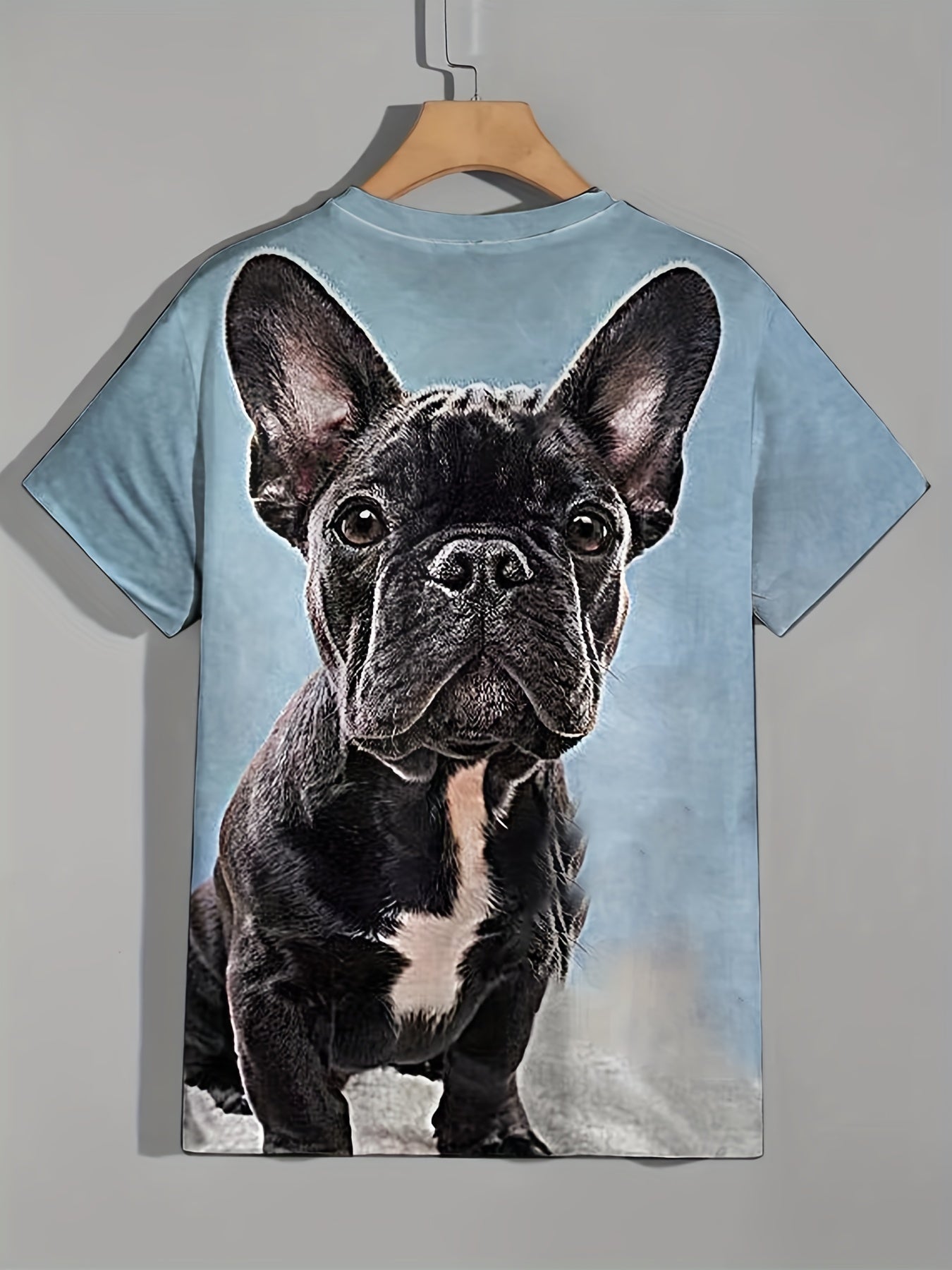 Men's Dog Graphic T Shirt - Active & Stretchy Summer Tee