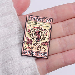 Horror Movie Enamel Pins Brooches Bag Hat Lapel Badges Gothic Jewelry
