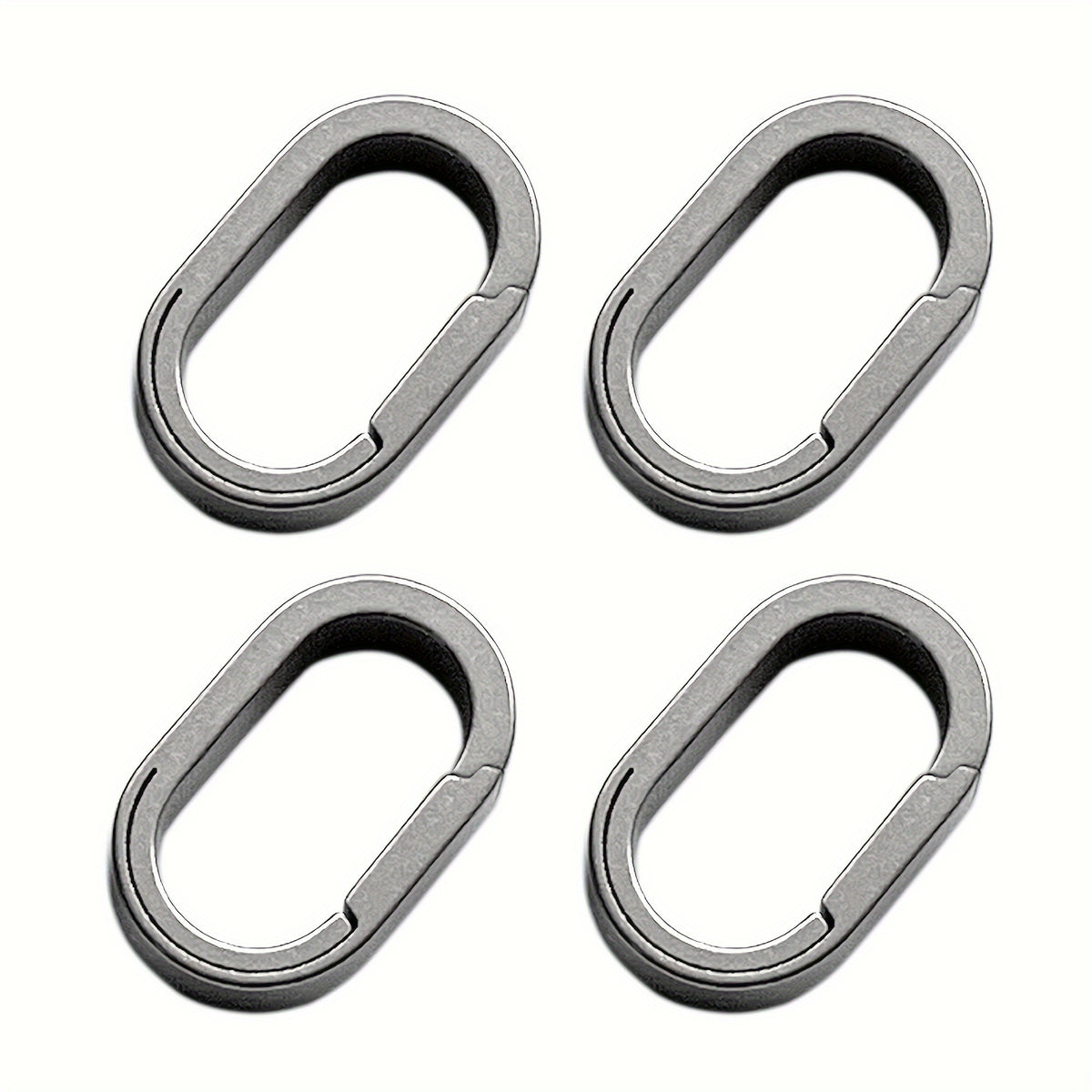 Titanium Quick Release Keyring Keychain for Camping Hiking