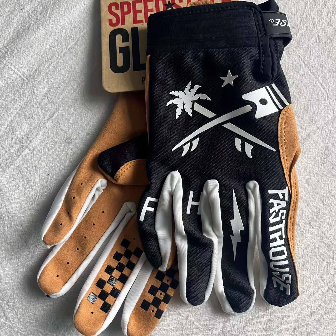 Full Finger Breathable Motorcycle Gloves Wear Resistant