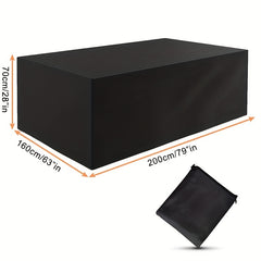 Waterproof Rectangular Dining Table Cover