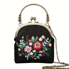 DIY Golden Edge Embroidery Bag Kit for Adults Beginners DIY Wallet Handbag