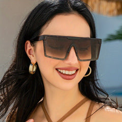 Y2K Flat Top Gradient Sunglasses UV400
