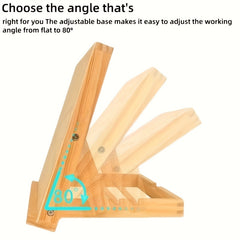 Adjustable Wooden Easel Sturdy Desktop Stand