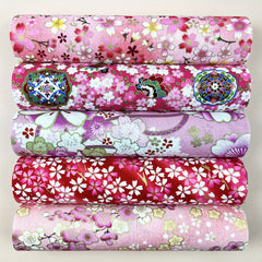 20 Mixed Floral Cotton Fabric for Quilting Sewing DIY Stitching