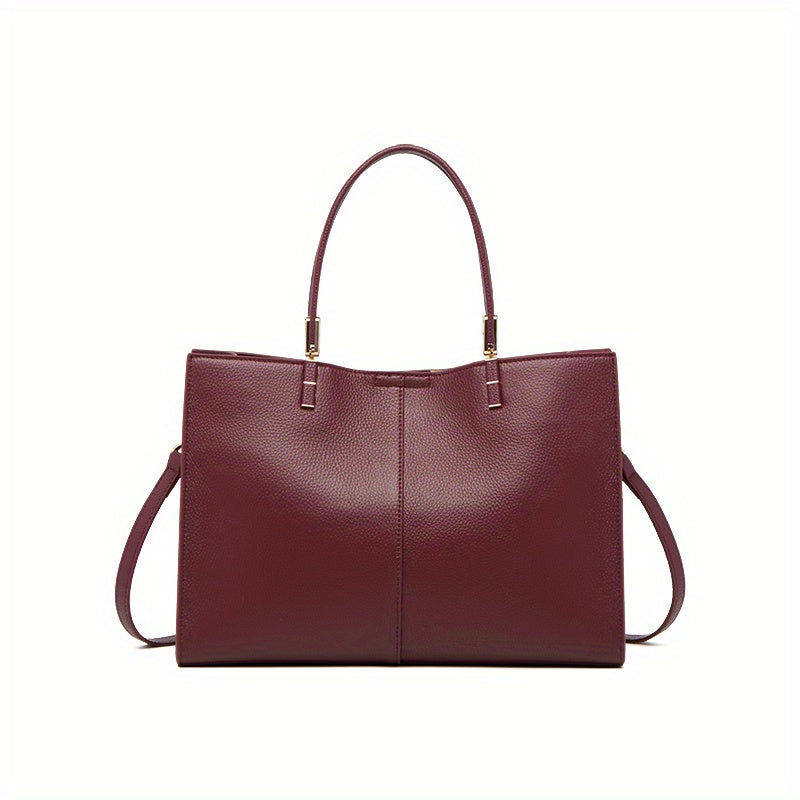 ZOOLER Crocodile Pattern Leather Handbag Large Capacity Tote