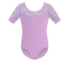 Girls Cotton Gymnastics Romper Suit for Practice