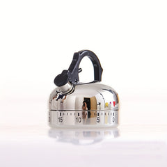 Kitchen Timer Novelty Kettle Mechanical Home Countdown Reminder