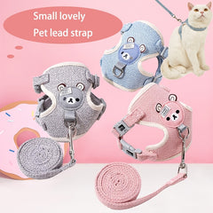 Soft Harness and Leash for Small Animals