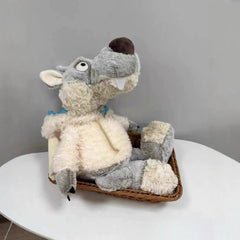 Little Wolf Plush Slipper Soft Cuddly Gift