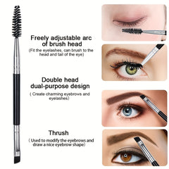 Eyebrow Brush Spoolie & Angled Brow Brush Set