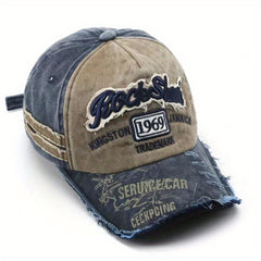Mens Embroidered Baseball Cap in Multiple Colors