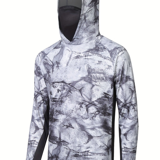 Men's UPF 50 Sun Protection Hooded Jacket