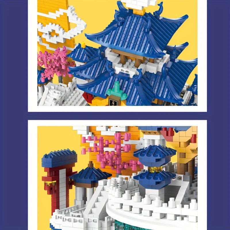 Great Cold Palace Building Blocks Small Particle Assembly Model