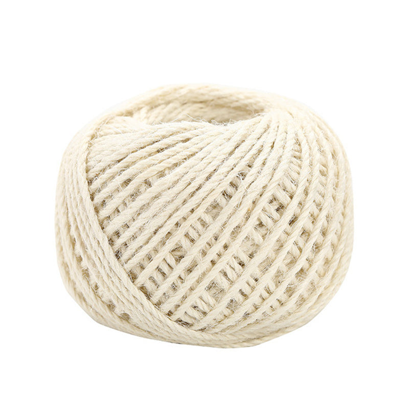 82ft Natural Jute String for Crafts DIY Picture Display Festive Twine