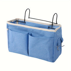 1pc Bedside Storage Bag Hanging Bedside Caddy Hanging Storage Bag For Bed