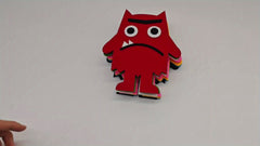 Anxiety Monster Hand Puppet Book Emotional Recognition Toys