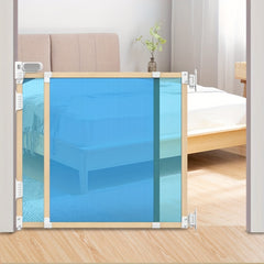 Retractable Safety Gate Baby Pet Barrier Fence