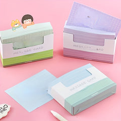 Macaron Style Sticky Notes Set