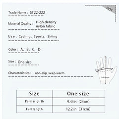 Warm Velvet Thicken Waterproof Gloves
